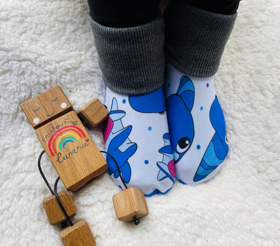 Young Child Slip-On Menta Booties