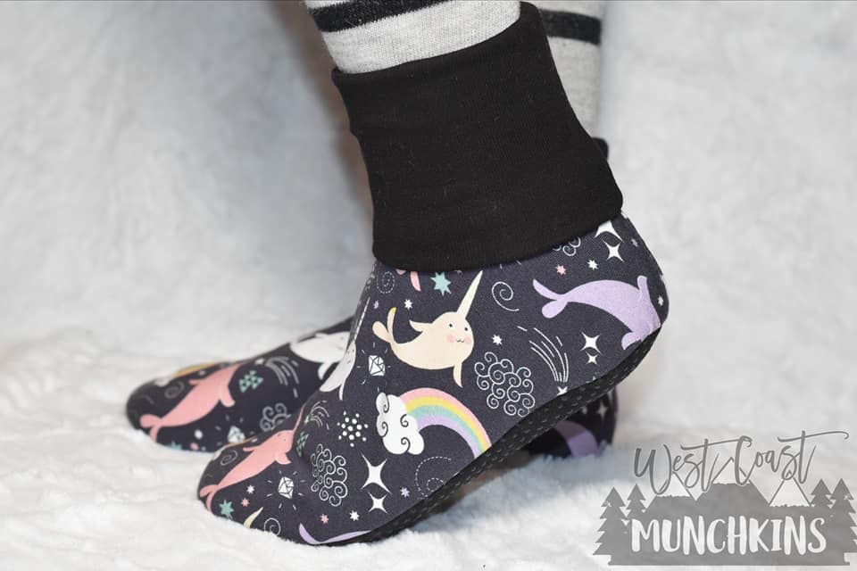 Young Child Slip-On Menta Booties