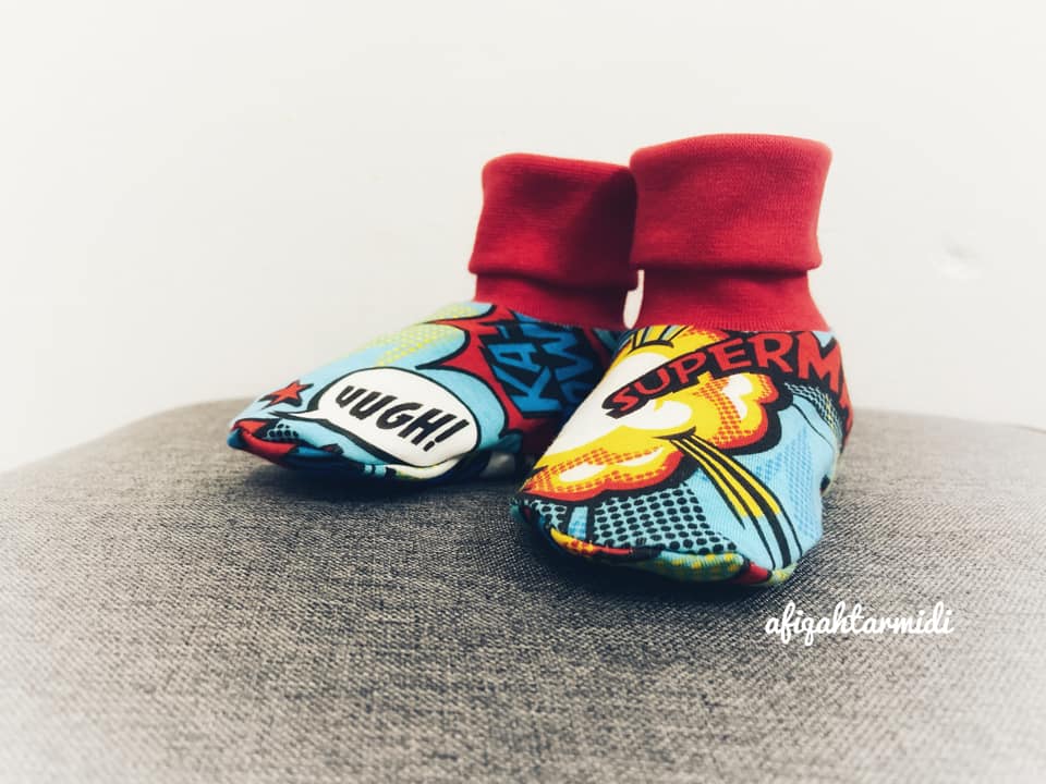 Baby Slip-On Menta Booties