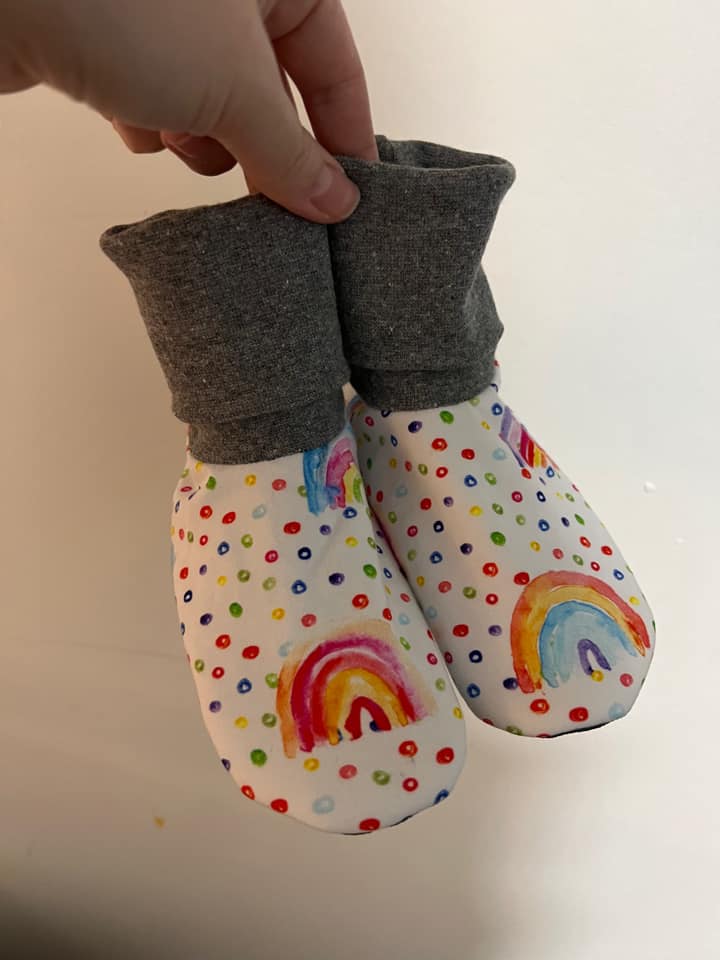 Young Child Slip-On Menta Booties