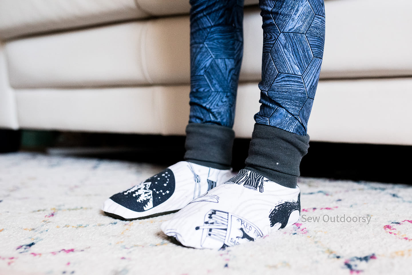 Young Child Slip-On Menta Booties