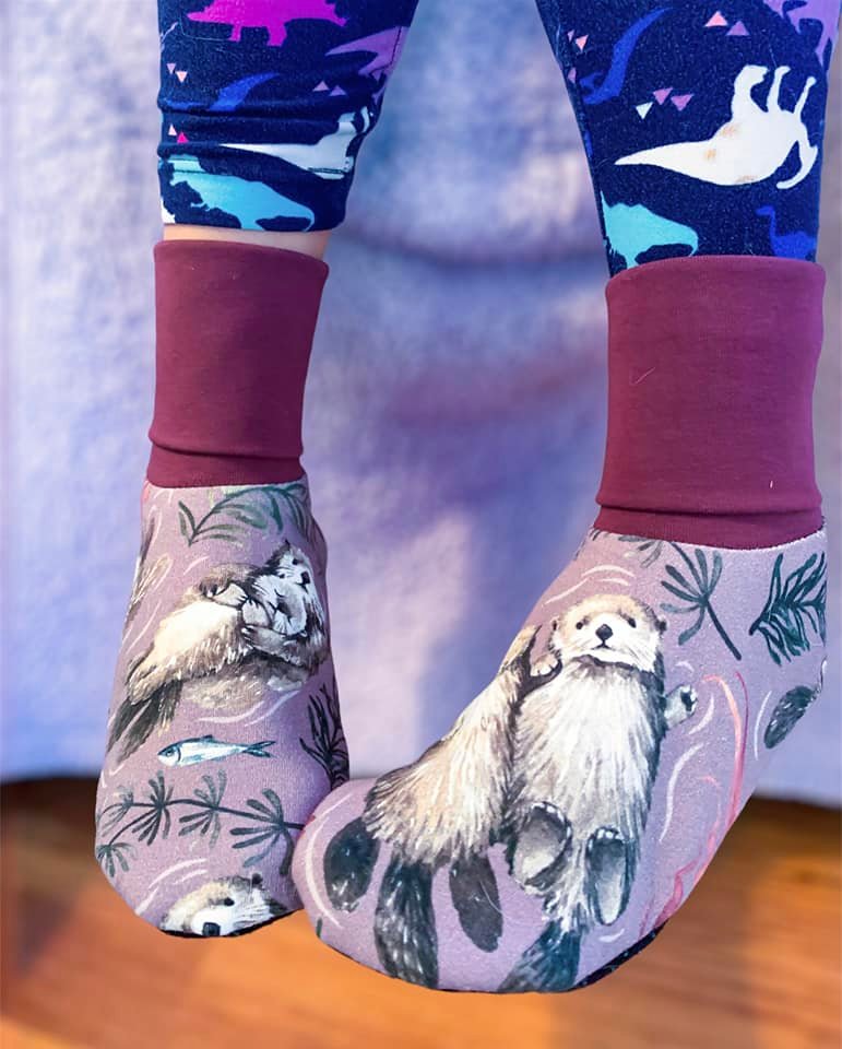 Young Child Slip-On Menta Booties