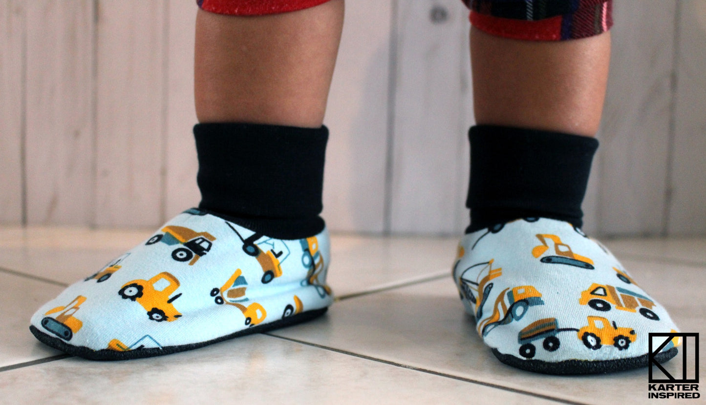 Baby Slip-On Menta Booties