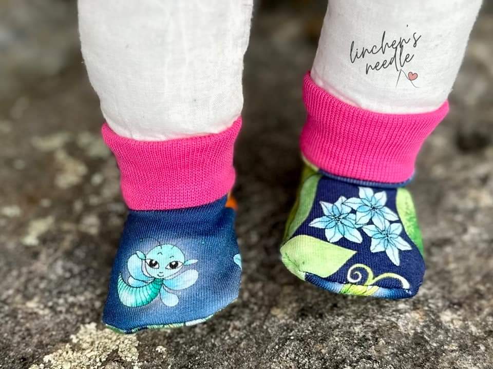 Slip-On Menta Booties 13" to 18" Dolls