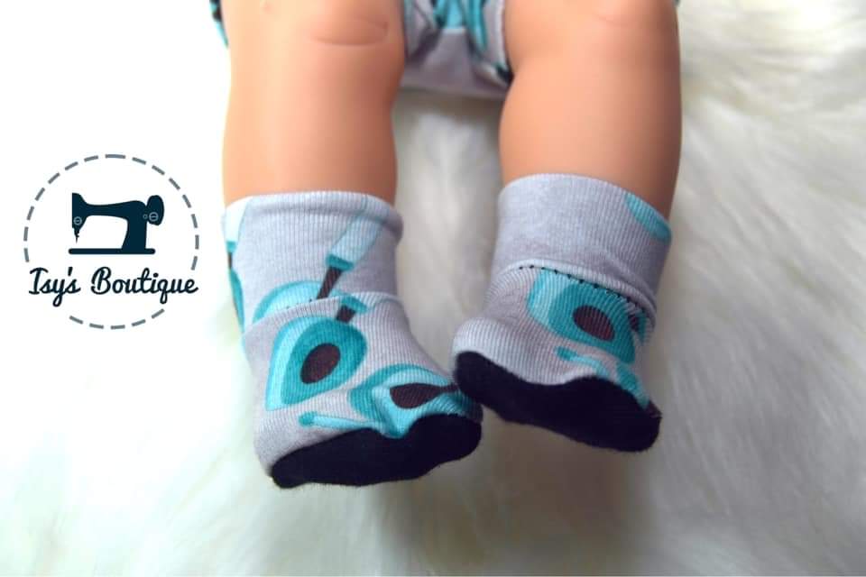 Slip-On Menta Booties 13" to 18" Dolls