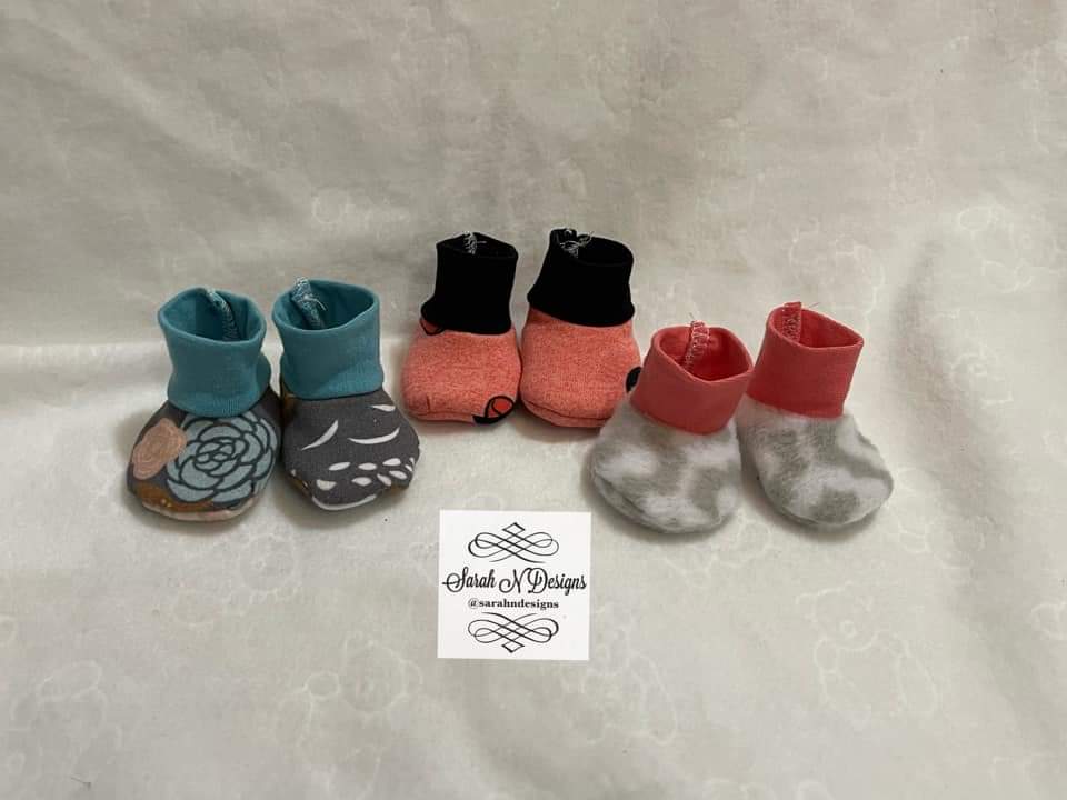 Slip-On Menta Booties 13" to 18" Dolls