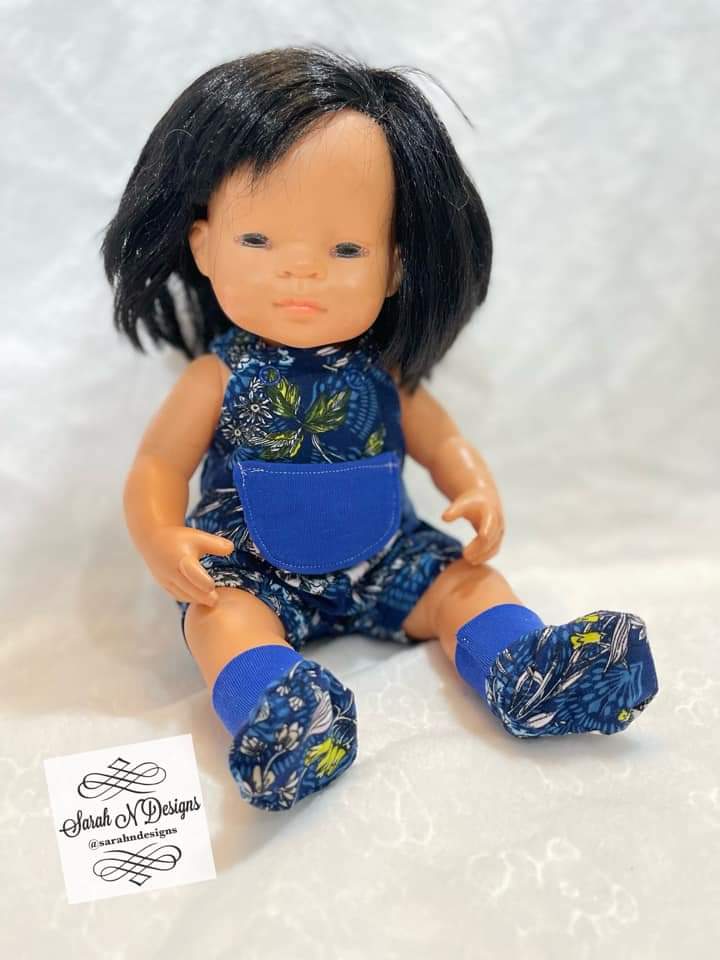 Romper and Dress 13" to 15" Dolls