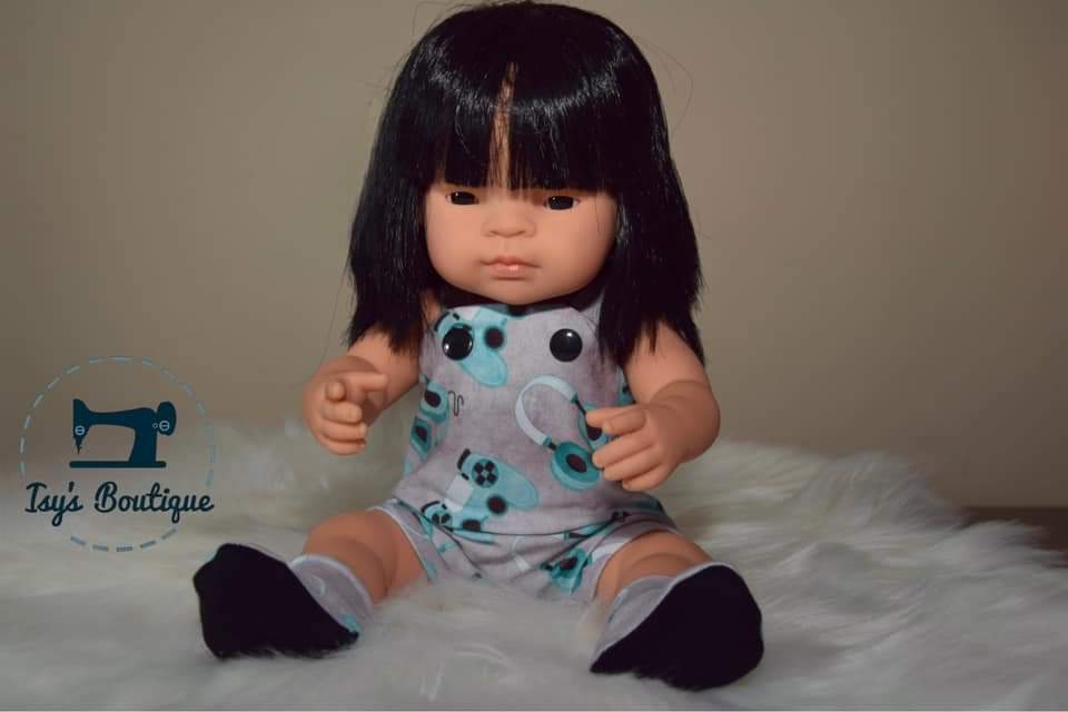 Romper and Dress 13" to 15" Dolls