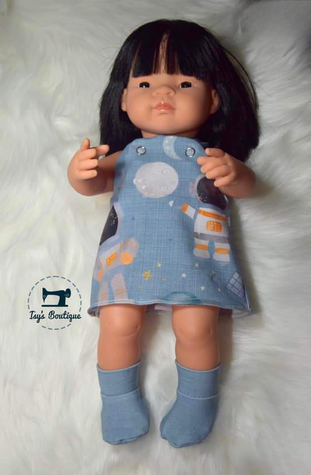 Romper and Dress 13" to 15" Dolls