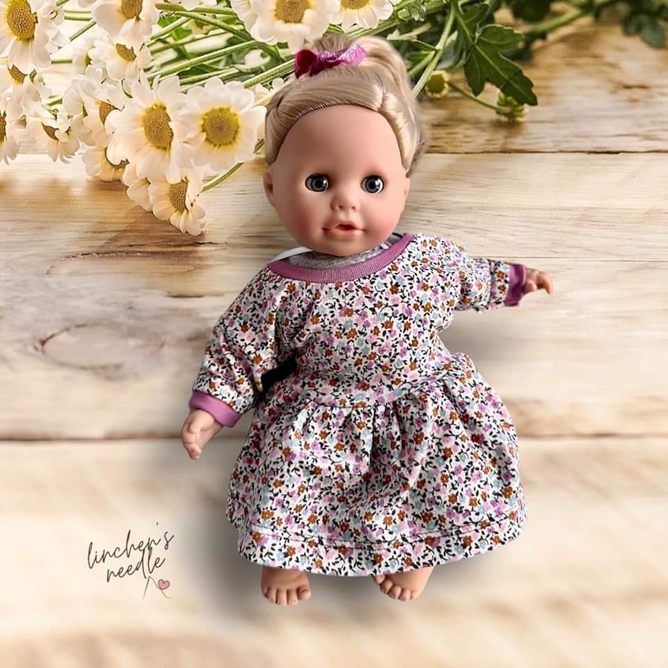 Dolman Shirt, Dress and Romper 13" to 15" Dolls