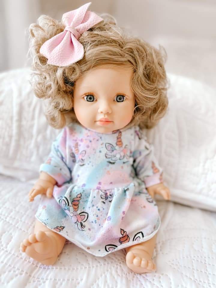 Dolman Shirt, Dress and Romper 13" to 15" Dolls