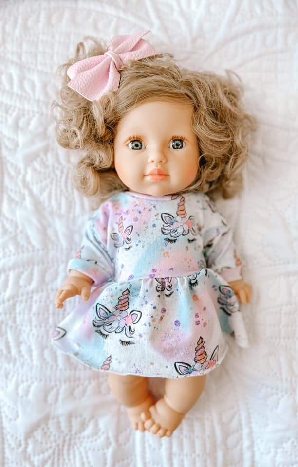 Dolman Shirt, Dress and Romper 13" to 15" Dolls