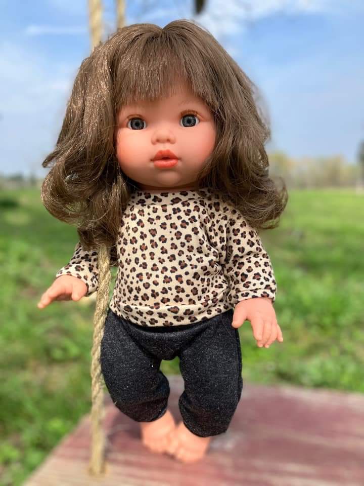 Dolman Shirt, Dress and Romper 13" to 15" Dolls