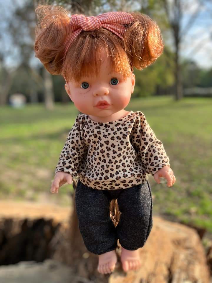 Dolman Shirt, Dress and Romper 13" to 15" Dolls