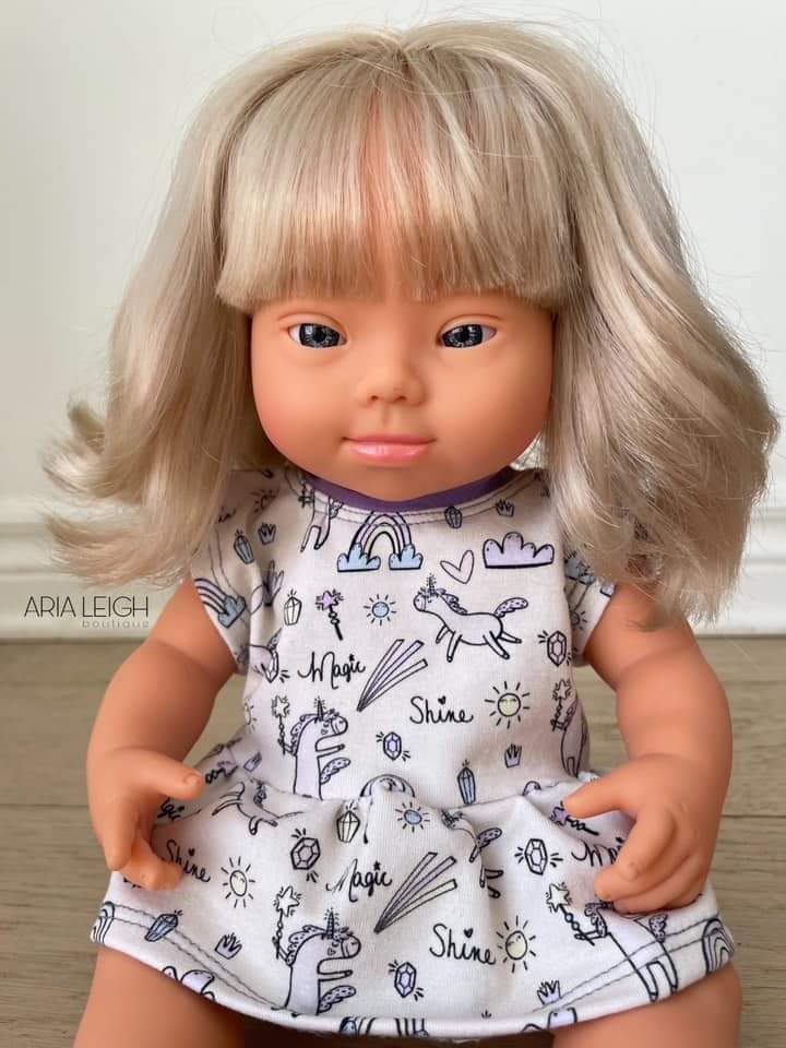 Dolman Shirt, Dress and Romper 13" to 15" Dolls
