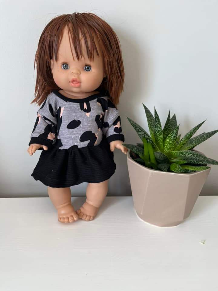Dolman Shirt, Dress and Romper 13" to 15" Dolls