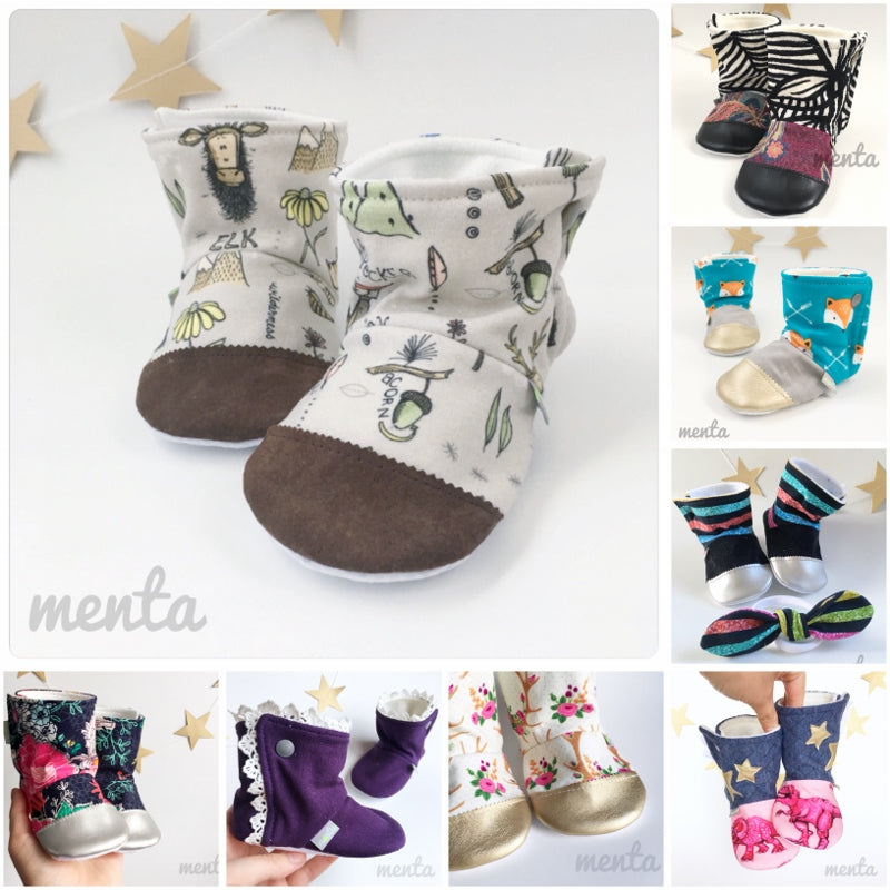 Baby Menta Booties