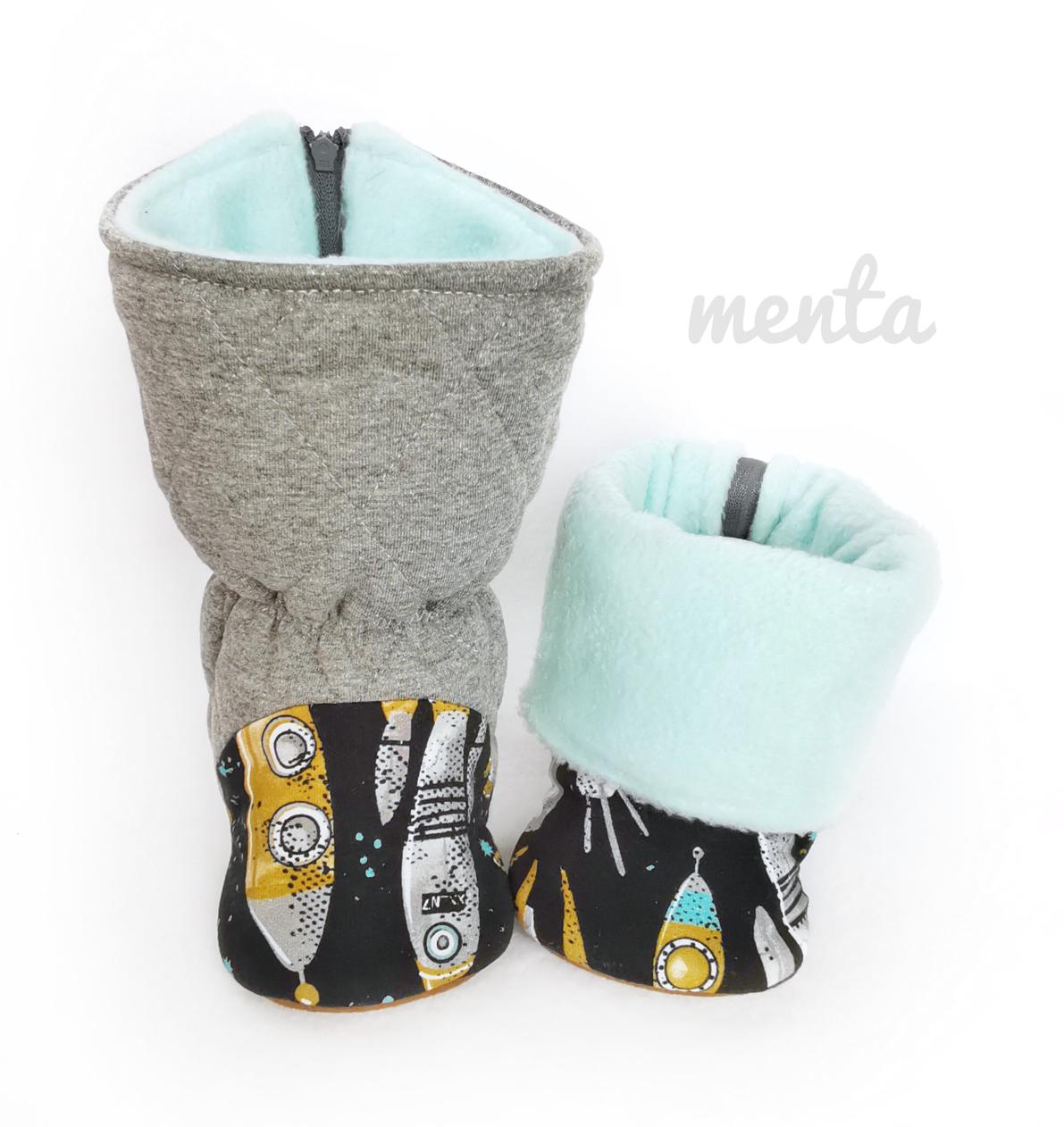 Overall Menta Booties Adaptive Add-on