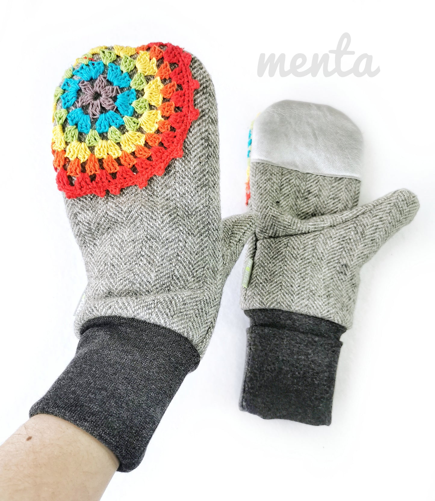 BIG Overall Menta Mittens (adult)