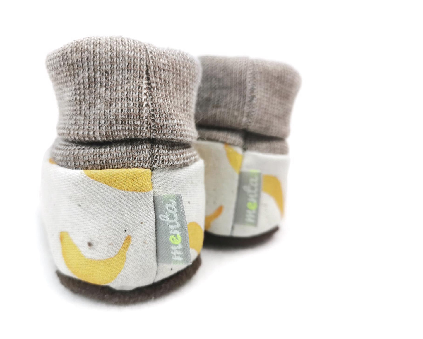 Baby Slip-On Menta Booties