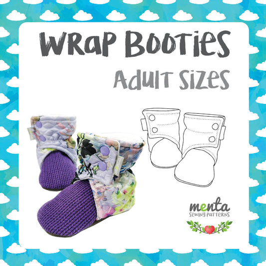 Wrap Booties Adult sizes