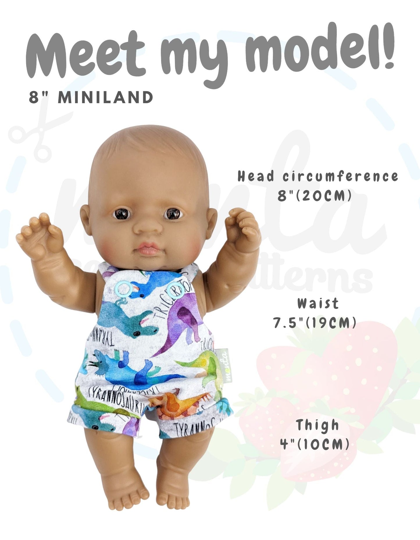 8" Doll Pattern Bundle (8 patterns)