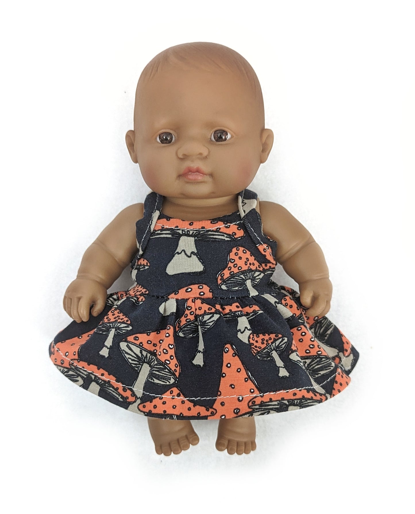 Strap Dress, Shirt and Skirt 8" Doll