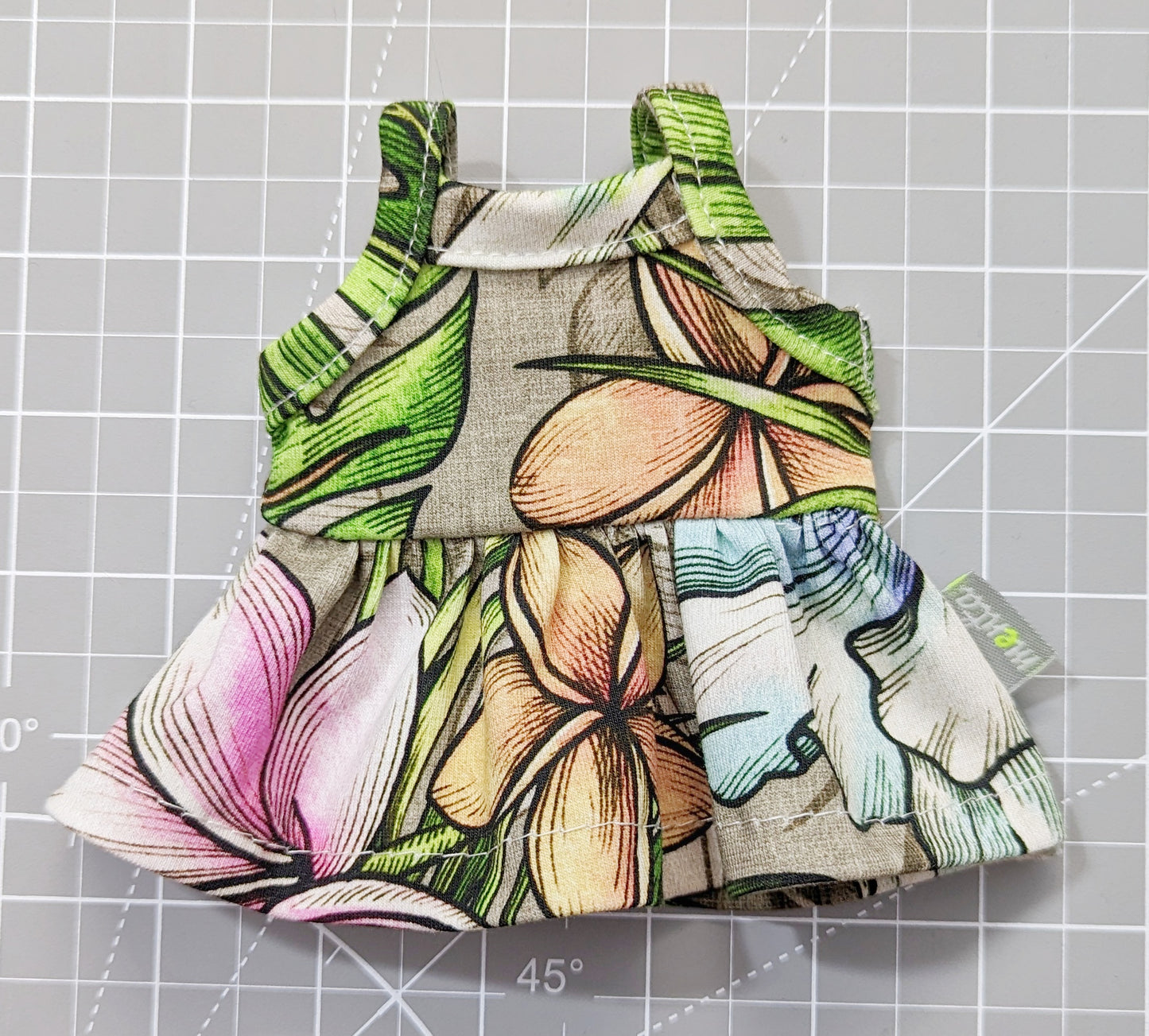Strap Dress, Shirt and Skirt 8" Doll