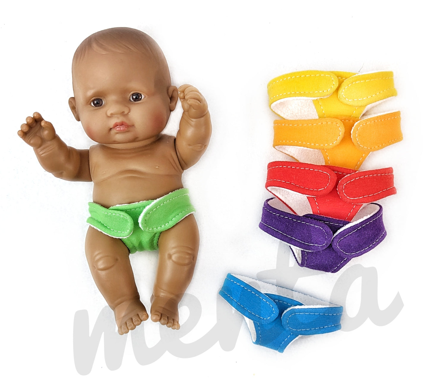 Diaper 8" Doll