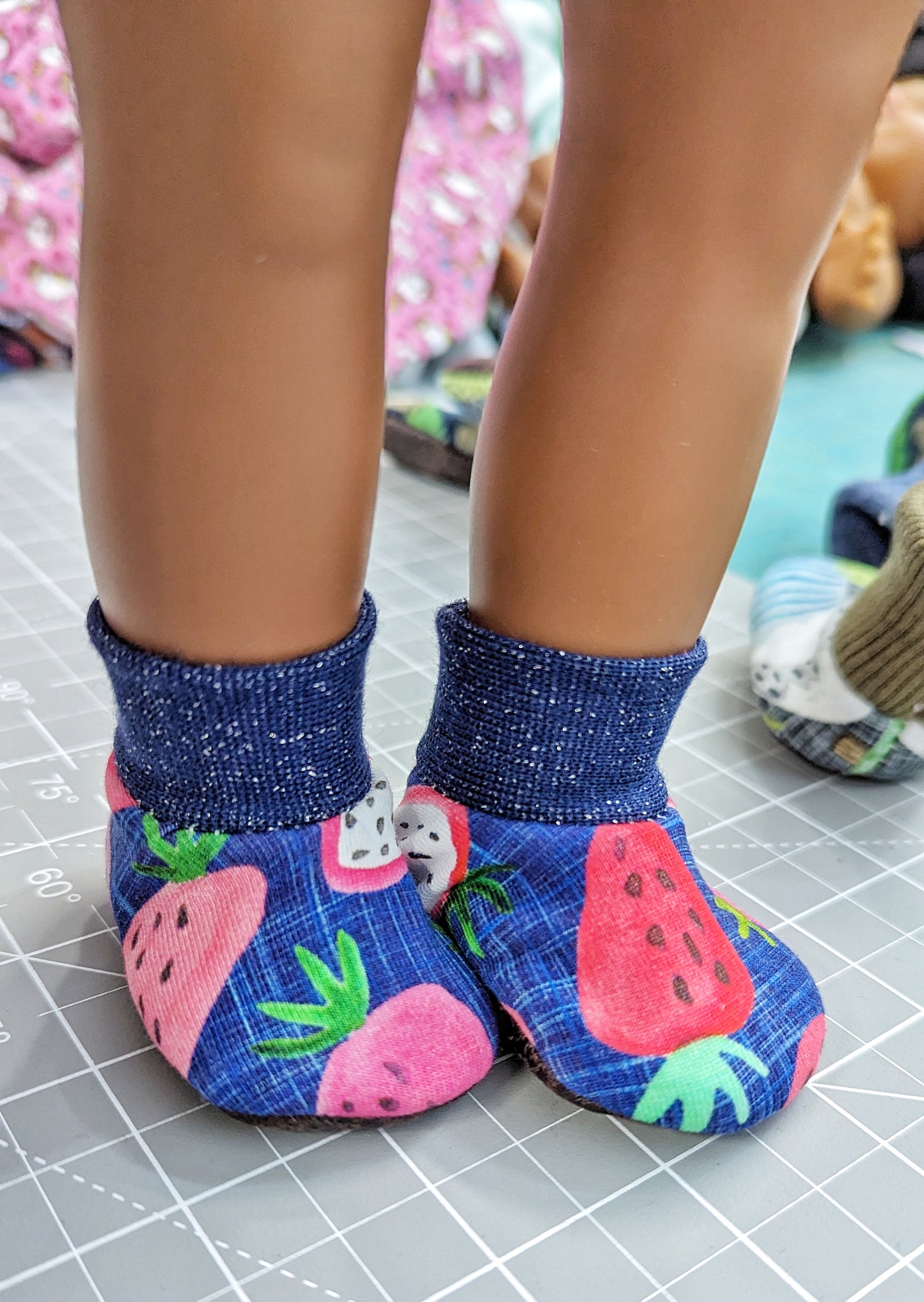 Slip-On Menta Booties 13" to 18" Dolls