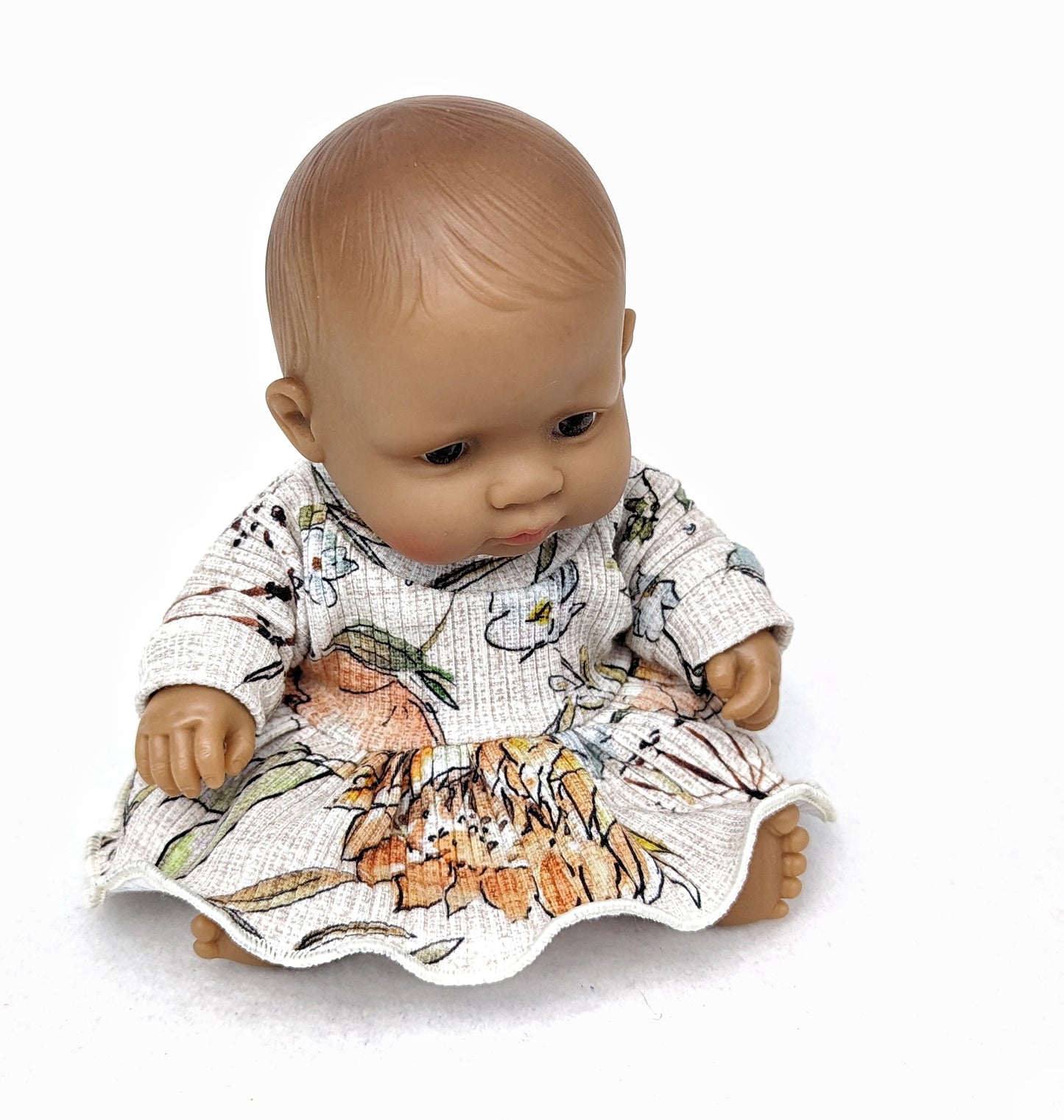 Dolman Shirt, Dress and Romper 8" Doll