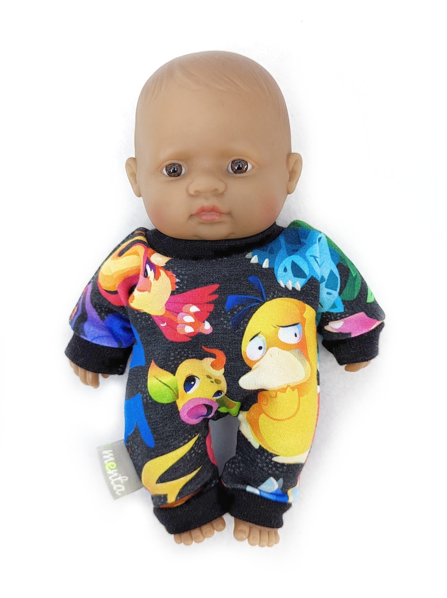 Dolman Shirt, Dress and Romper 8" Doll