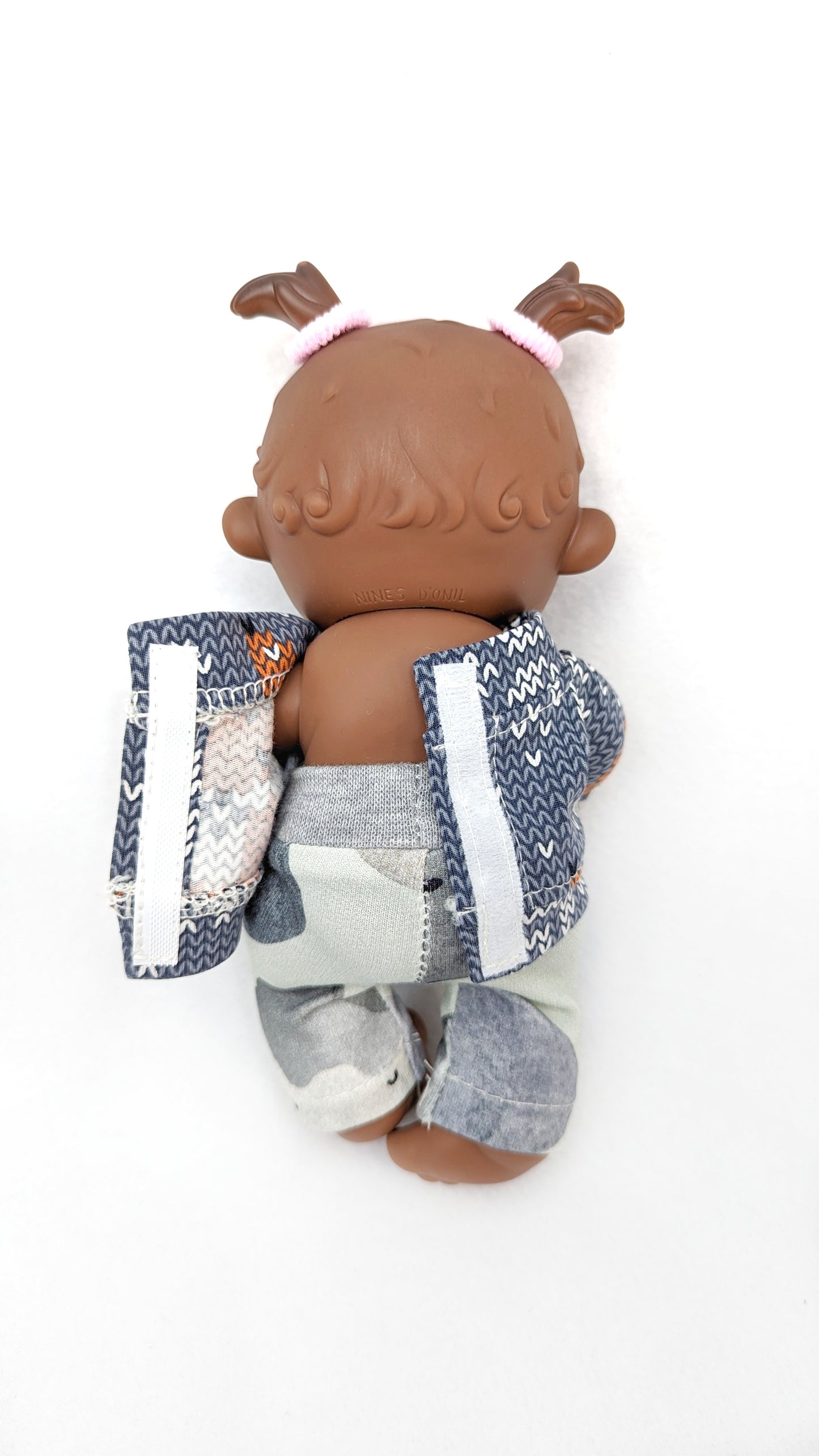 Dolman Shirt, Dress and Romper 8" Doll