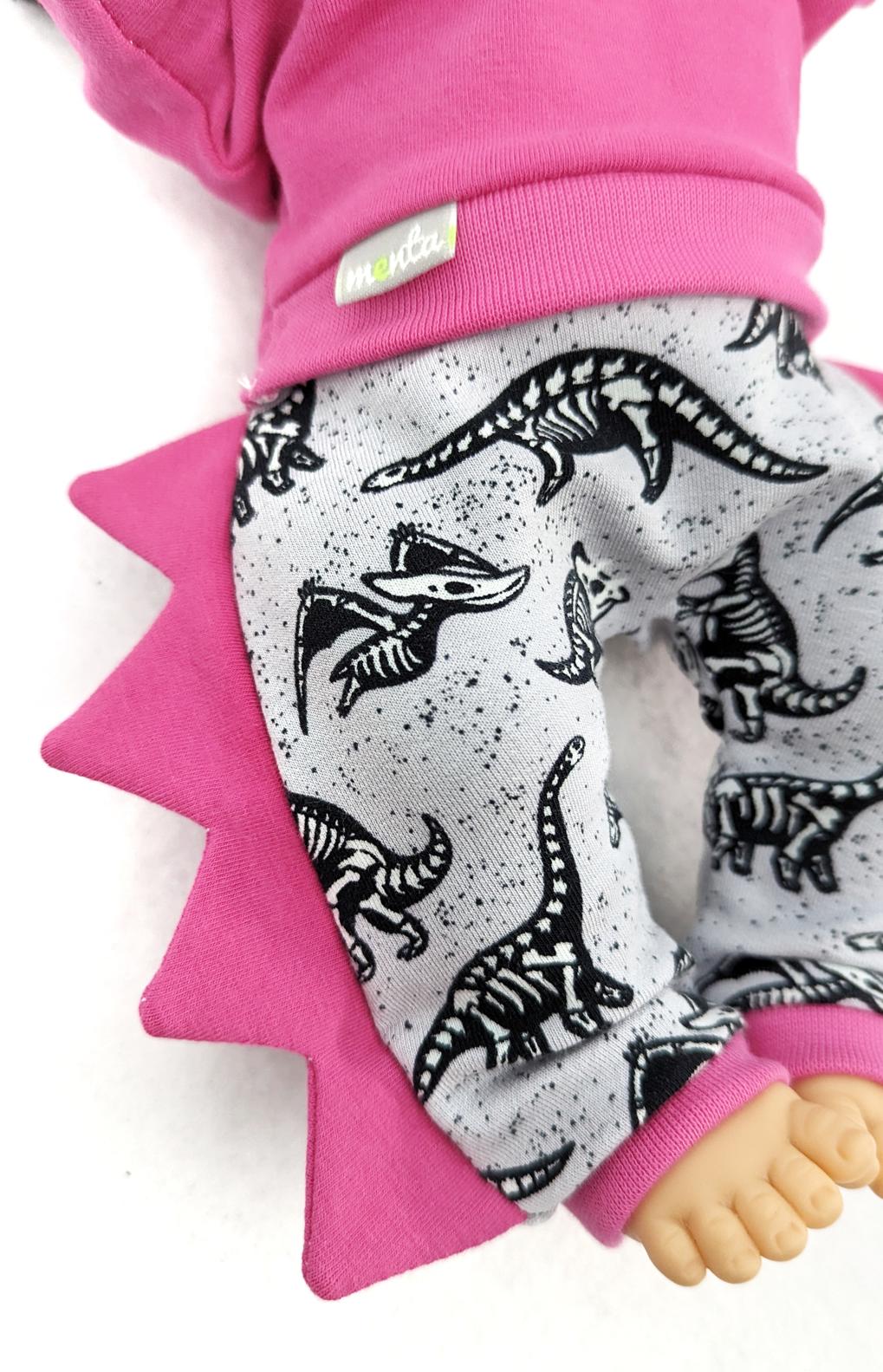 Baggy Pants + Dino Add-on 13" to 15" Dolls