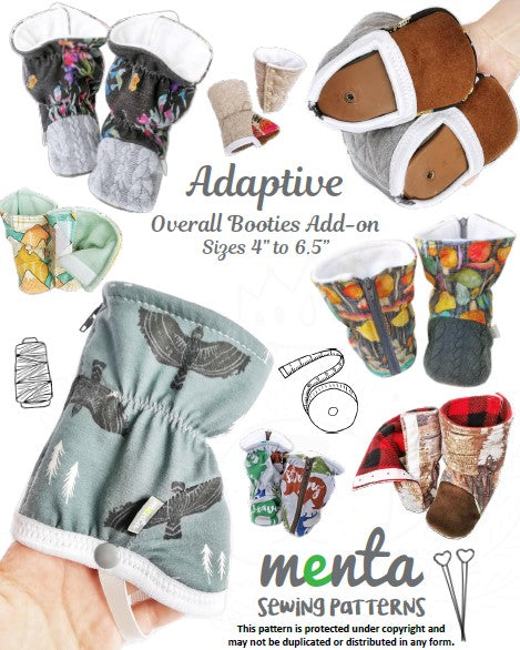 Overall Menta Booties Adaptive Add-on