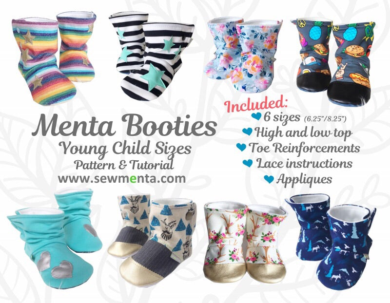 Young Child Menta Booties