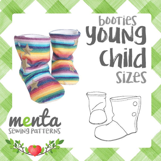 Young Child Menta Booties