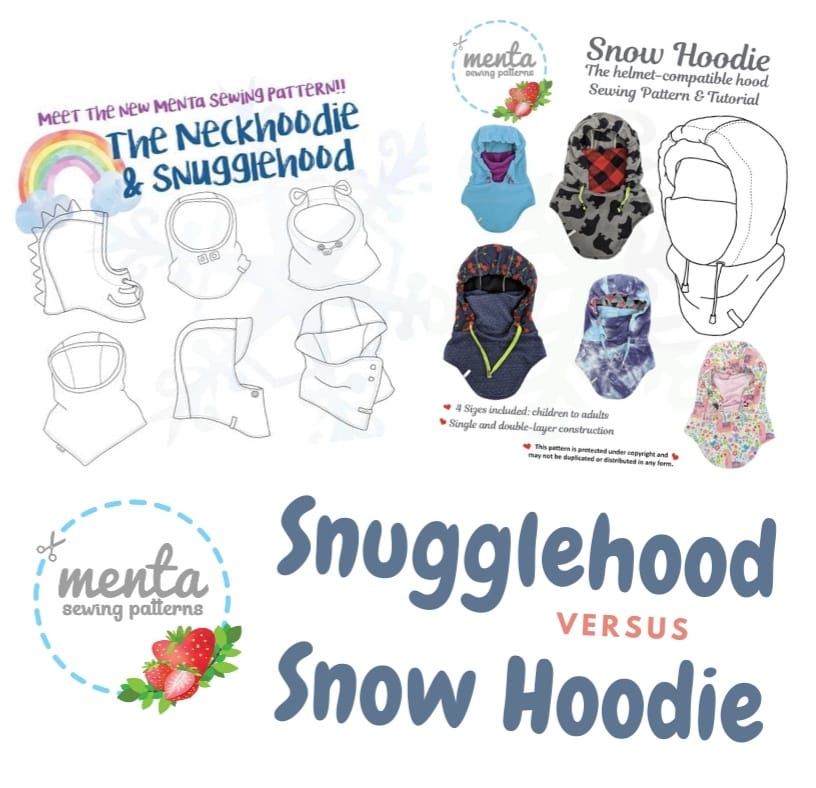 Menta Snugglehood vs Menta Snow Hoodie