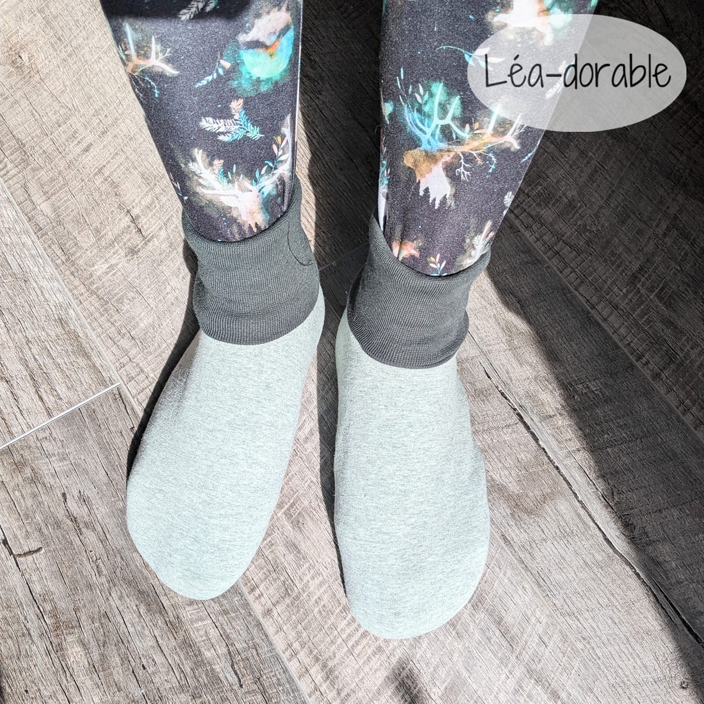 Adult Slip-On Menta Booties