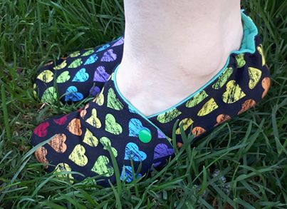 Young Child Menta Shoes Slippers 6 Sizes PDF Pattern and 