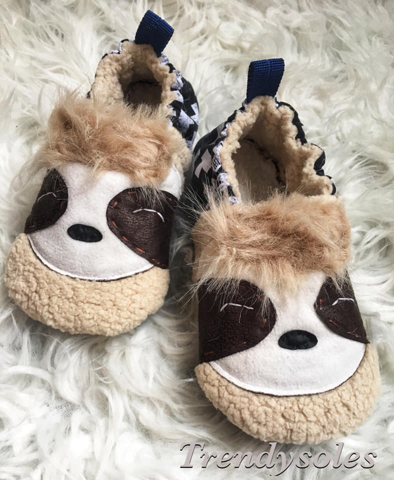 Children's sloth online slippers