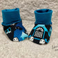 Baby Slip-On Menta Booties