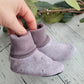 Baby Slip-On Menta Booties