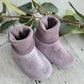 Baby Slip-On Menta Booties