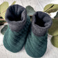 Baby Slip-On Menta Booties
