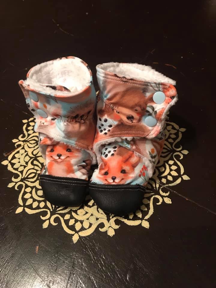 Wrap Booties Baby sizes