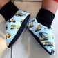 Baby Slip-On Menta Booties