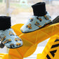 Baby Slip-On Menta Booties