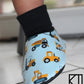 Baby Slip-On Menta Booties