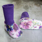 Baby Slip-On Menta Booties